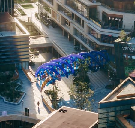 Light Vortex Bridge